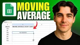 How to Calculate Simple Moving Average In Google Sheets (Tutorial 2026)