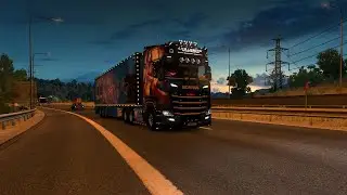Euro Truck Simulator 2: PROMODS+RUSMAP - 6000 КМ