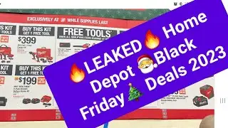 🔥 LEAKED! 🔥 New Home Depot 🎅 Black Friday🎄 Holiday Deals 2023