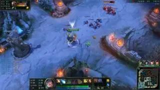 sona vs zed level1solo kill