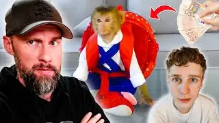 Deutscher TikToker will Affen kaufen?! Robert Marc Lehmann reagiert auf Cenkgo