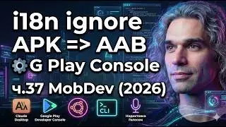 i18n ignore ошибка CI, APK = AAB + подпись, настройка G Play Console.  ч 37 MobDev 2026