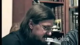 12/17. Revelation of St. John the Divine, at the home of Fr. Daniil Sysoev