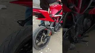 Apache RR310 Akrapovic Exhaust Power
