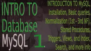 Intro To MySQL Installation and Basic Queries