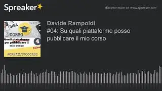 Su quali piattaforme posso pubblicare il mio corso