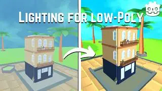 The Pro Way to Optimize Low Poly Art. No heavy lighting . Godot Optimized Lighting Tutorial.