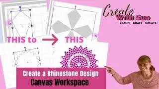 Create Rhinestone Designs Canvas Workspace (downloaded version)
