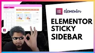 Cara Membuat Sticky Scrol / Sticky Sidebar Elementor Pro