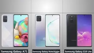 مقارنة عمالقة الفئة المتوسطة من سامسونج A71 & Note 10 lite & S10 lite