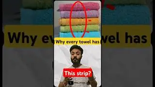 Why towel have dobby border🤔🤯 #facts #hiddendetails #explained #mustknow #secret #explore #wow #omg