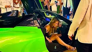WOW😱 MONACO LUXURIOUS NIGHTLIFE 2024 PRETTY LADIES & SUPERCARS: Bugatti, Ferrari, Lamborghini