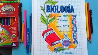 PORTADA BONITA PARA BIOLOGÍA - Portadas para Cuadernos