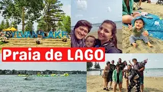 SYLVAN LAKE: praia de lago em ALBERTA, CANADÁ!