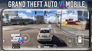 Finally! GTA 6 On Android and iOS | Big Open World Map 2024