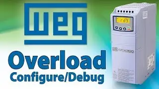 WEG CFW300 VFD Overload Configure and Debug from AutomationDirect
