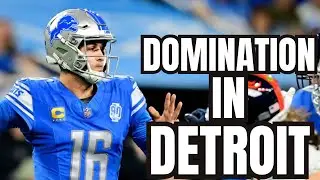 DOMINATION IN DETROIT: Jared Goff & Lions Offense Breakdown vs Broncos