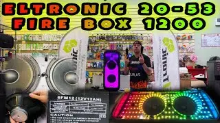 Дождались! Новинка ELTRONIC 20-53 FIRE BOX 1200 Разбор, обзор, тест на треках Газманова и KDRR