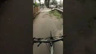 Катаю  по городу на двухподвесе #mtb #велопокатушки #маунтинбайк #мтб #велосипед