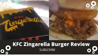 KFC Zingarella Burger Review 2022 | KFC Zingarella