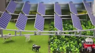 Macheta interactiva - Parc fotovoltaic