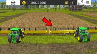 Header Attached With John Deere In Fs16 | Fs16 Multiplayer | Timelapse |