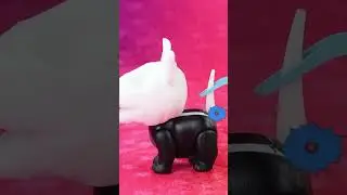 Собака из полимерной глины 😨 #shorts
