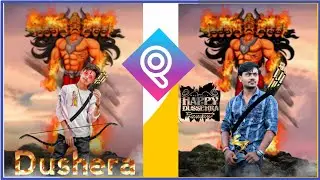 Dussehra Photo Editing PicsArt // PicsArt Editing tutorial // Panther Edit Sagor