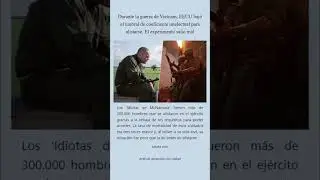 Noticias 187 - #guerra #vietnam #dinosaurio #cuernos #herencia #genética