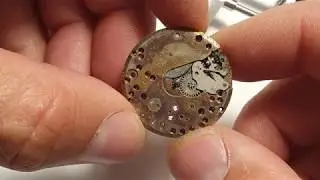 Servicing a lighty rusted AS 1130 movement
