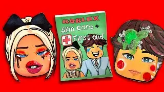 Roblox Baddie Skincare  Blind bag  Ep4 to 6 🐝 Paper Diy ASMR