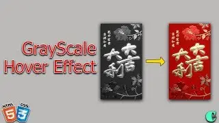 Css Grayscale Hover Effect | HTML CSS Tutorial | CodeIsMine