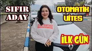 Otomatik Vites Direksiyon Sınavı Dersi-[Sıfır Aday, İlk Gün] 