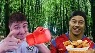 HUNGER GAMES PART 1!!! (Youtubers and Footballers)