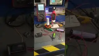 joule thief with 2 different Batteries one 3.7v & 1.5v also with parameter tester for each battery!