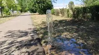 Босхозный поливочник у Междушколья (02.06.23)