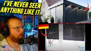 American Reacts to Rollläden - Germany (European House Quality)
