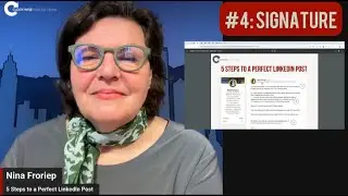 The 5 Steps to a Perfect LinkedIn Post: #4 Signature | Jan '25