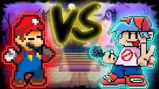 Super Better Mario V4.1 VS Boyfriend (FNF) (MUGEN Sprite Battle) Requested By @JamieV547