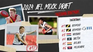 2024 AFL Mock Draft [SECOND EDITION] | Zero Hanger TV