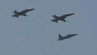 FUERZA AEREA MEXICANA F-5 FAM ESPECTÁCULO AÉREO