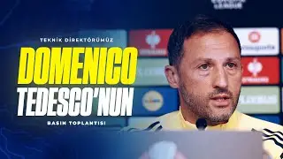 Teknik Direktörümüz Domenico Tedesco ve Oyuncumuz İsmail Yüksek'in Basın Toplantısı