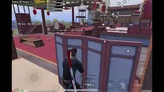 Pubg mobile gameplay 1vs 4 intense rush