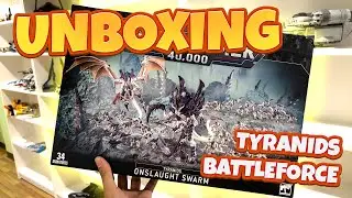 เปิดกล่อง Tyranids Christmas Battleforce 2023 (Onslaught Swarm)