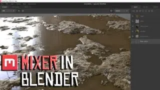 How to make Realistic Textures in Blender for Free (Quixel Mixer)