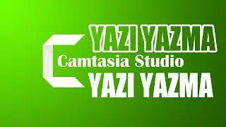 CamTasia Video Üzerine Yazı Yazma