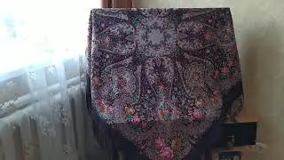 Vlog #8: On Purity of Intention and the Power of Gratitude. Pavlovo Posad shawls.