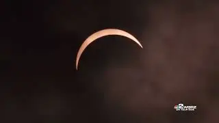 Time-lapse video: Channel 2's roof cam during the total solar eclipse