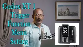 Godox xt1 trigger function setting and menu setting in tamil