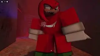 Too Slow. [Knuckles VS. Sonic.EXE] [Short Video] #roblox #robloxanimation #sonic #sonicexe #knuckles